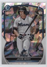 2023 Bowman Chrome Prospects Atomic Refractor Jacob Berry #BCP-108 1t5