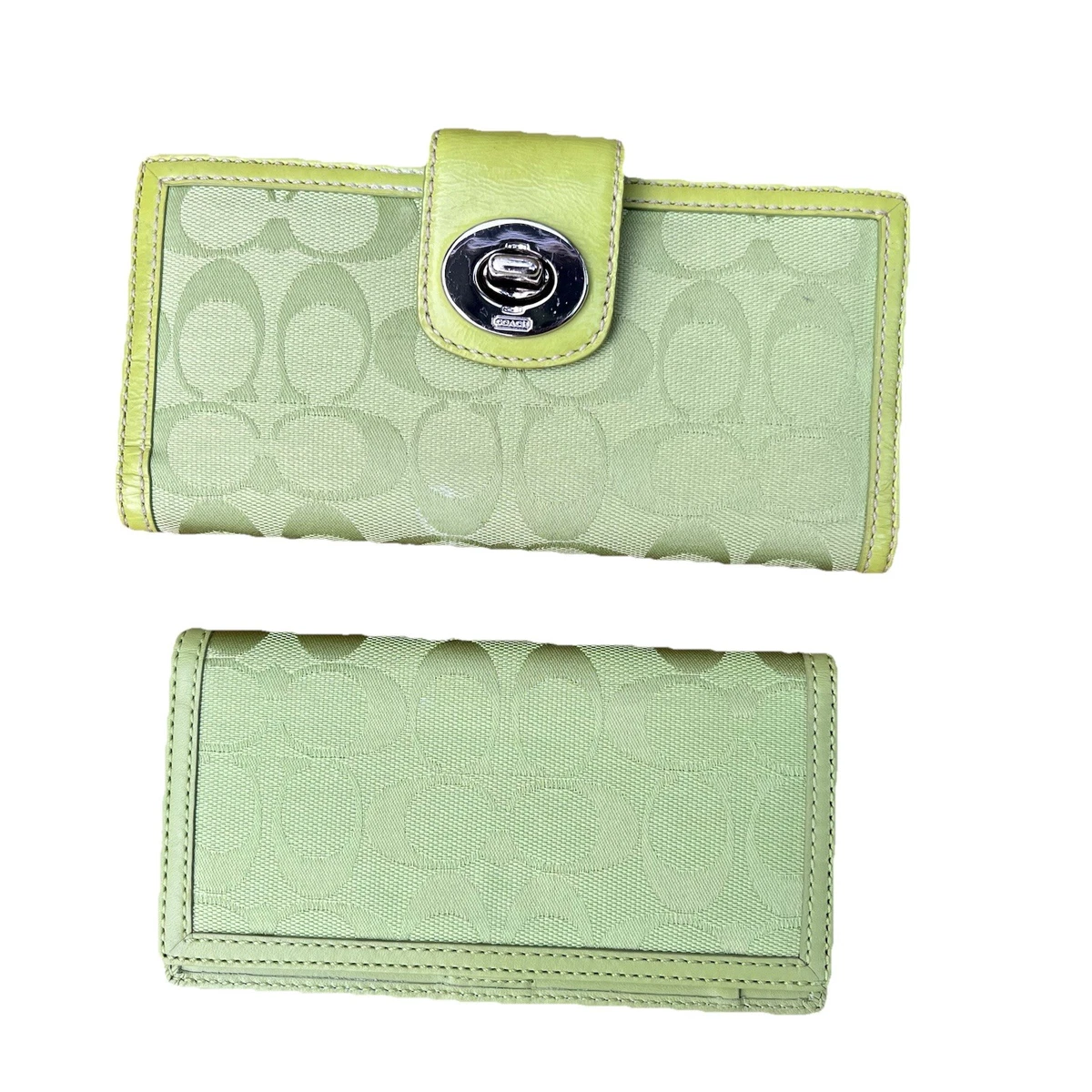 Coach Leather Green Vintage Accessories for sale | eBay