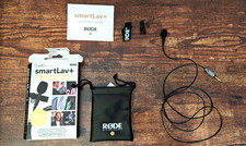 Rode smartLav+ Lavalier Microphone Clip, 3.5mm Jack for Smartphone/Tablet Black