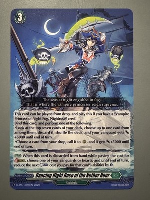 CARDFIGHT VANGUARD DANCING NIGHT ROSE OF THE NETHER HOUR (STOICHEIA) D-PR/1020EN