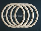 Atlas 17" inch Slim For Motorcycle White Wall Fakewalls Tire insert Trim Set.