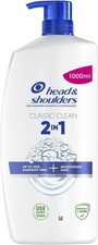 Head & Shoulders Classic Clean 2in1 Anti Dandruff Shampoo 1000ml. Up to 11.72 per litre