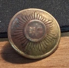 Civil War Brass NC Starburst 22mm Coat Button