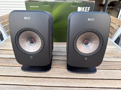 KEF LSX Wireless Active Speaker System inkl Tischständer OVP