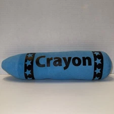 Crayon Plush 12” Blue Fun Express Crayola Style Teacher Classroom Decor Stuffed