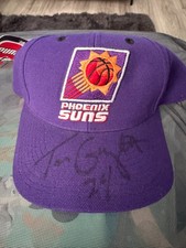 Tom Gugliotta VINTAGE Phoenix Suns Signed NBA Snapback Hat Autograph w/tags