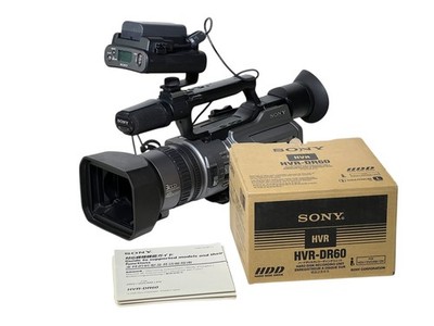 New Sony HVR-DR60 Portable Hard Disk Recorder   60GB