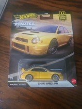 Hot Wheels Subaru Impreza WRX STi Yellow Thrill Climbers FPY86-961 Q 1/64