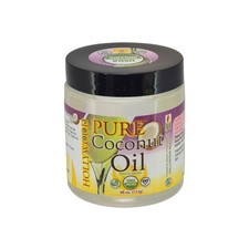 Hollywood Beauty Pure Organic Coconut Oil - 4 oz 113 g 