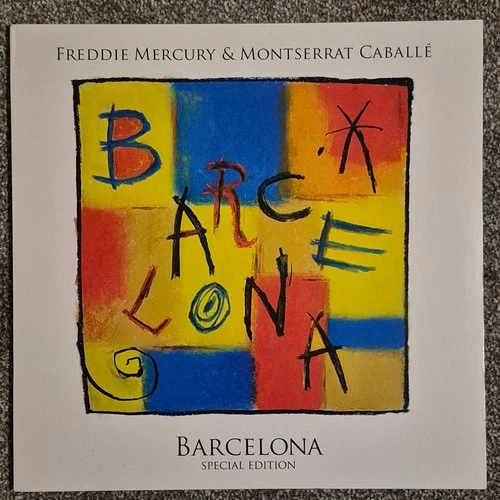 Freddie Mercury Montserrat Caballe Barcelona LP Vinyl Special Edition 2019 NM-NM