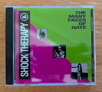Shock Therapy- The Many Faces Of Hate MAXI CDS- INDUSTRIAL! ELECTRO! DOSSIER!