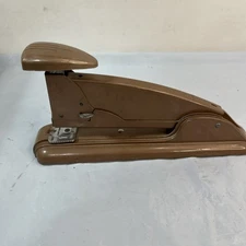 Vintage Swingline Inc Long Island NYC Brown Stapler - Works