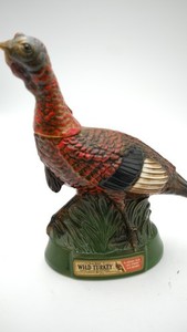 Austin Nichols Wild Turkey Limited Edition Ceramic Decanter #6 (Empty) Excellent