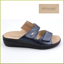 Ciabatte da donna plantare estraibile GRUNLAND estive pelle anatomiche pantofole