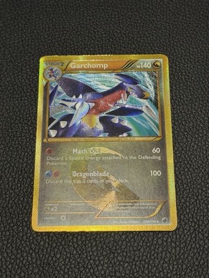 Garchomp Secret Rare 120/116 Plasma Freeze LP Condition