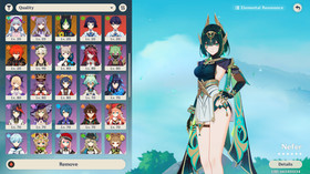 Genshin Impact AR 59 America - Mavuika - Nefer - Citlali - Durin - Raiden - Yae