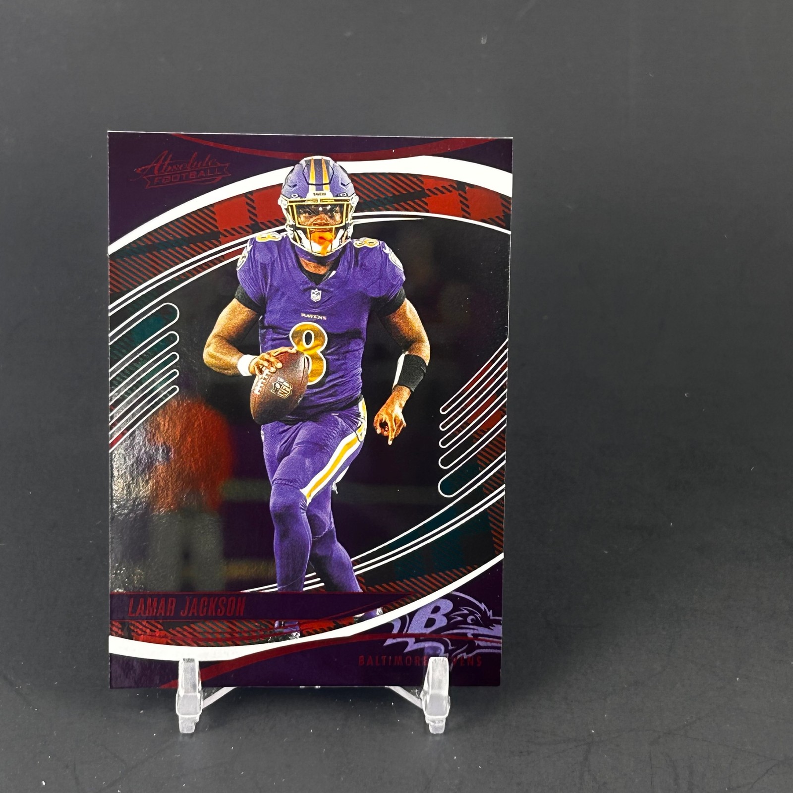 2025 Panini Absolute #97 Lamar Jackson Red