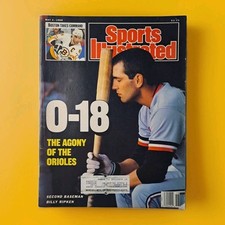 Sports Illustrated Magazine Baltimore Orioles MLB Athletes 1988 May 