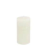 DurchgefäRbte Stumpenkerzen Weiß 50X100Mm 4Er Set - Dekoration, Adventskranz,