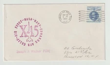 X-15 Research Rocket Plane Test -03/30/1961 - Flight # 35