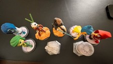 Disney Infinity 3.0 STAR WARS/Disney/Pixar Lot Of 6 Figures & 2 Crystals Gaming