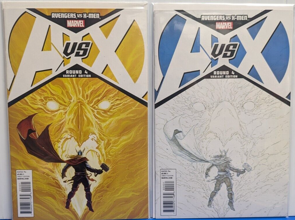 AVENGERS vs X-MEN 1-10 VARIANT SET 1:20 1:20 1:50 1:100 1:200 2ND