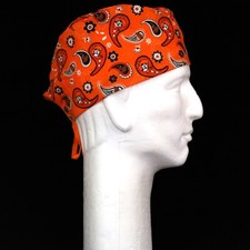 Oklahoma State University Paisleys Theme Scrub Hat