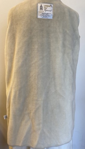 Vintage 80s London Fog Maincoats Ivory Trench Rain Coat 12 Reg - Picture 11 of 19