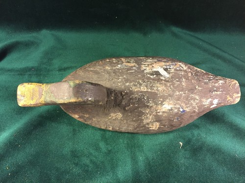 Rustic Working Solid Wood Mallard Duck Decoy ~ Saginaw Bay, Michigan~PR320 - Picture 6 of 10