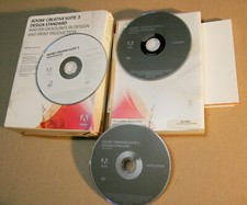 Adobe Creative Suite 3 Design Standard for Mac, 3 DVDs, Serial and Manual