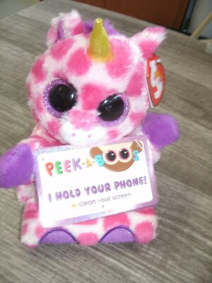 Soporte Para Teléfono Ty Peek-A-Boo Con Limpiador De Pantalla En La - Foto 5