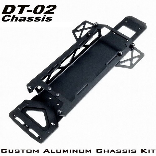 Châssis En Aluminium Sur Mesure Pour TAMIYA DT-02 - Kit Upgrade Buggy/fighterBuggy RC