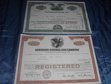 106 : 2  St&uuml;ck USA  Aktie / Wertpapier  ( historisch )  , mit  ADLER -  Motiv