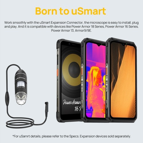 Ulefone Digital Mikroskop uSmart C01 für Armor 9 / 13 / 16 Pro / 18T / 19T - Bild 5 von 13