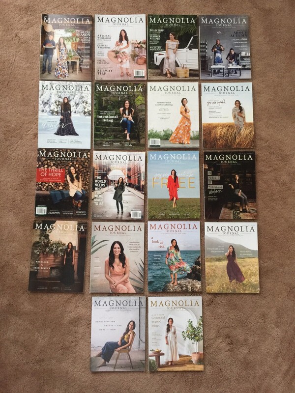 Magnolia Journal Magazine Chip & Joanna Gaines Lot 1 One - 19 Nineteen