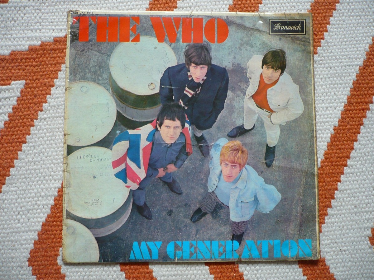 The Who My Generation Vinyl UK 1965 Brunswick 1st Press IB