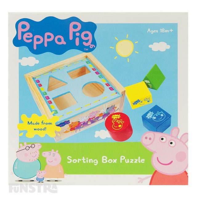 peppa pig wooden puzzle