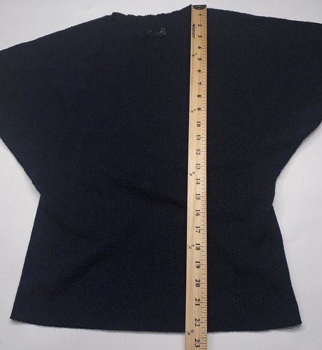 The Limited-Sweater Women's Small-Merino Wool Blend-Lightweight-Navy Blue-Soft - Picture 5 of 11
