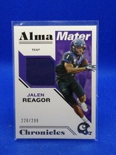 2020 Chronicles Draft Picks Alma Mater Materials /299 Jalen Reagor #12 Rookie RC