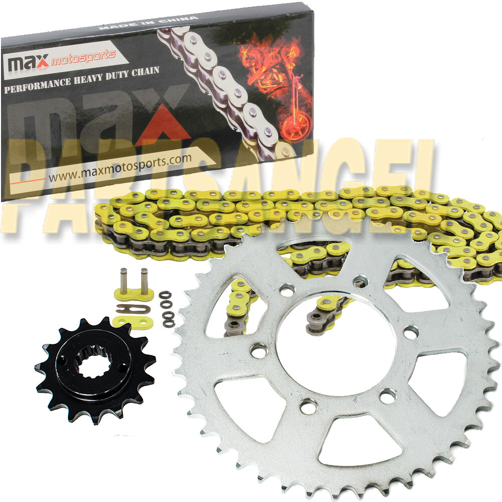 Yellow O-Ring Chain Sprocket for Kawasaki ZX636 Ninja 636 ZX-6R