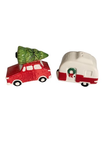 Target Christmas Salt Pepper Travel Trailer Car Tree