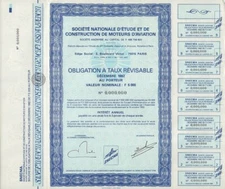 SNECMA PARIS FRANCE Bond1982  ( now SAFRAN SA AIRCRAFT  DEFENSE SPACE)