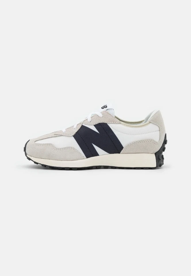 New Balance 327 Trainers - UK 4, 4.5, 5 & 5.5 - White/Black (GS327FE) - Image 2 of 4