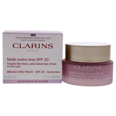 #ad Clarins Multi Active jour SPF 20 Day Cream 1.7oz NEW IN BOX $60.00