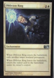 Oblivion Ring #22 Magic 2013 (M13) Uncommon MTG