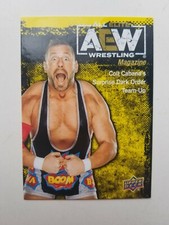 2021 First Edition Upper Deck / Jazwares AEW Yellow #86 Colt Cabana Magazine