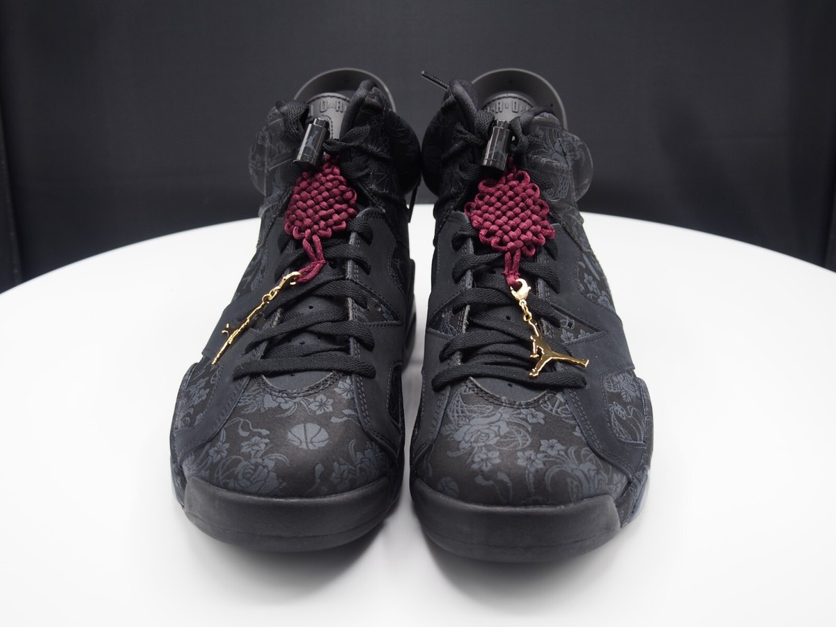 公式正規品!★Jordan 6 Retro Singles Day Triple Black (W) Women's Air Jordan 6 Retro SD Single's Day - 8 - Triple