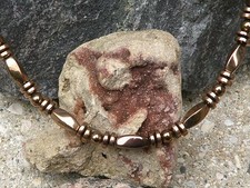 Men Women COPPER Magnetic Hematite Therapy BRACELET ANKLET NECKLACE Triple Power