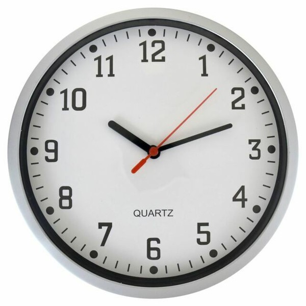 ASAB Large Vintage Round Quartz Wall Hanging Clock Analogue Face Time