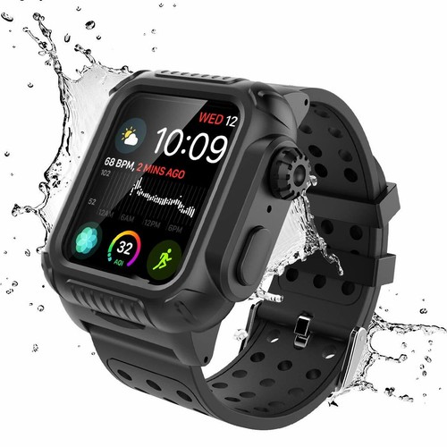 iWatch 5 /Apple Watch Band with Case 44mm Series 4 Waterproof Screen  Protector | eBay